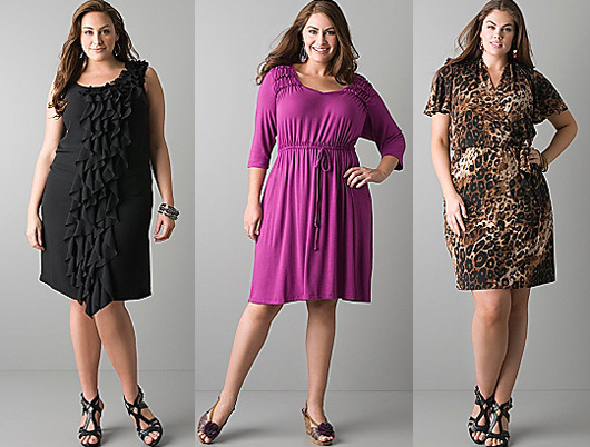 коллекцию одежды для полных женщин Florentyna Dawn 2012 года. Английский