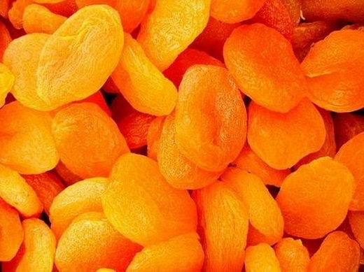 Сушеные абрикосы - курага